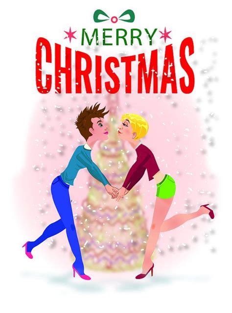 personalised lesbian xmas cards by peppermint2couk on etsy xmas cards cards etsy