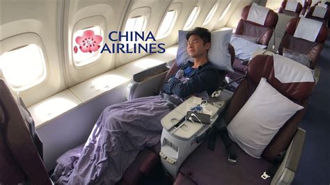 China Airlines B747 Business Class Ci904 Hong Kong To Taipei Youtube