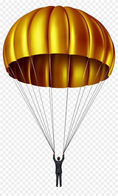 Parachute With Rocket Clip Art At Clker Com Vector Cl