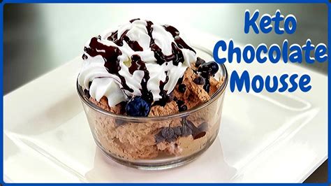 Making keto chocolate mousse ahead? Keto chocolate Mousse| Only 4 Ingredients! - YouTube