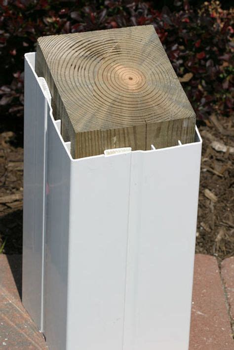 4 Piece Vinyl Post Wrap For 4x4 Posts By Rdi In 2020 Porch Post