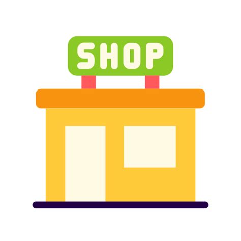 Retail Store Free Commerce Icons