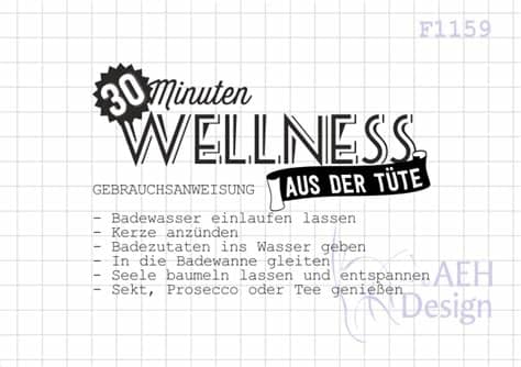 Falls ihr noch eine geschenkidee für einen mann sucht, die schnell zu machen ist, schlag ich euch das hallo ihr lieben, heute zeige ich euch meine version der 30 minuten wellness aus der tüte. Textstempel 30 MINUTEN WELLNESS AUS DER TÜTE | Wellness ...