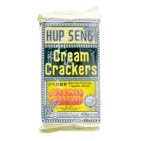 Hup seng cream cracker has a rich history in southeast asia. Hup Seng Cream Crackers | Fresh Groceries Delivery | Redtick