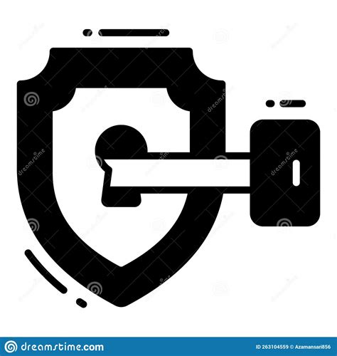 Security Shielded Protection And Security Vector Icons Set Cyber