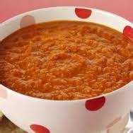 Tomat adalah sumber likopen yang sangat baik, pigmen antioksidan yang membantu mencegah kanker dan penyakit jantung. BUBUR SUSU TOMAT MERAH