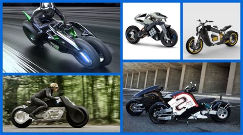 Top 5 Futuristic Electric Motorcycle Concepts - ZigWheels