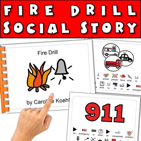 Social Stories Fire Drill And More School Drills Autism Story