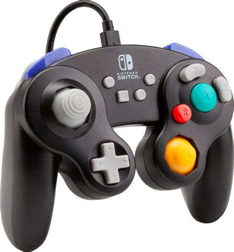PowerA GameCube Style Wired Controller for Nintendo Switch Wired: Black