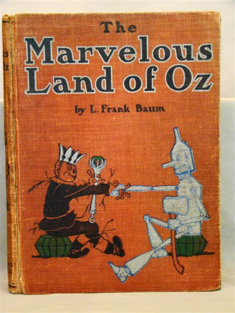 The Marvelous Land Of Oz First Edition 1904 Of The Second Oz Book Par