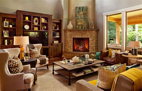 Something whimsical, something practical, something fun or serious. Inspiring Interior Designs Focused On Corner Fireplaces