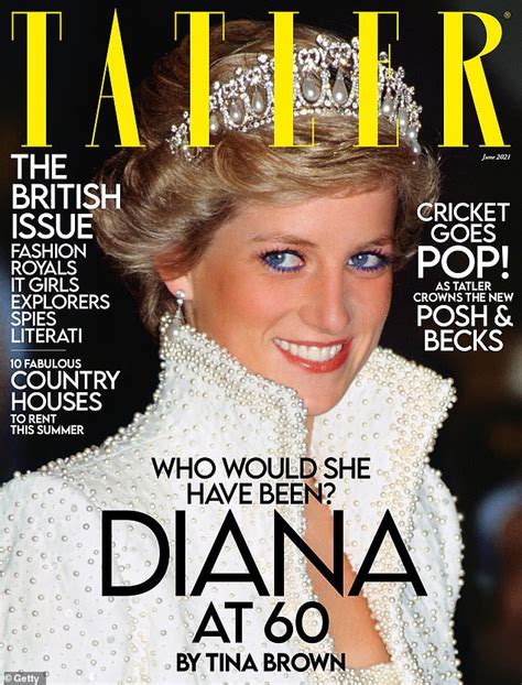 Princess Diana At 60 Tatler Magazine June 2021 British Edition