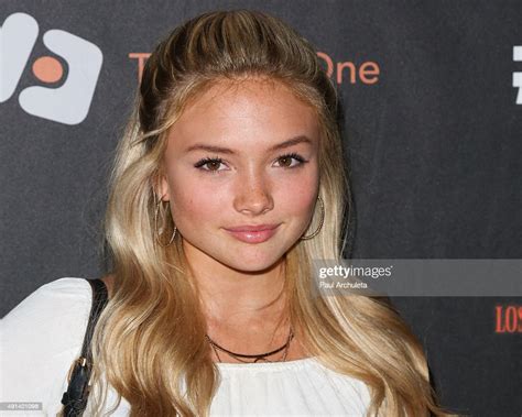 Actress Natalie Alyn Lind Attends The 7th Annual La Haunted Hayride