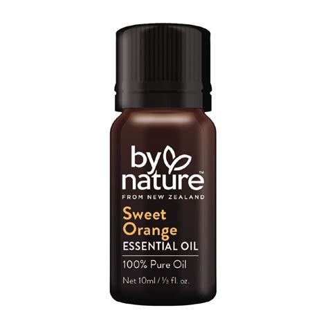 By Nature Sweet Orange Essential Oil 10ml The Warehouse