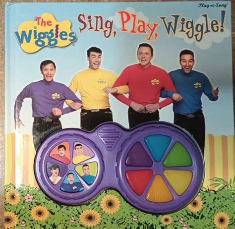 The Wiggles Sing Play Wiggle Play A Song Book 2005 Original Interactive