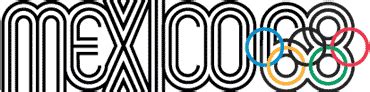 .identidad gráfica, desde el logotipo de los juegos olímpicos del 68 a la señalización de la ciudad, mientras que los espacios de las competencias estuvieron en la indumentaria de la época también fue un elemento importante en la estética de las olimpiadas. Iconografía, Diseño y Difusión: México 1968, edemx.com