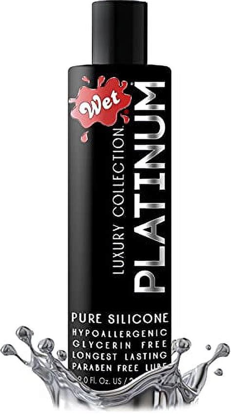 Wet Platinum Silicone Based Sex Lube Fl Oz Long Lasting Lubricant