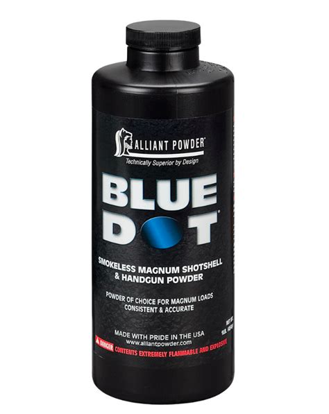 Alliant Blue Dot Powder Smokeless Magnum Shotshell And Handgun Powder 1lb