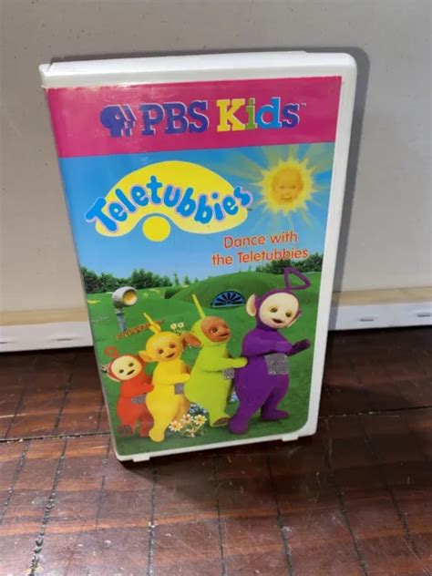 Teletubbies Dance With The Teletubbies Vhs Pbs Kids Volume 2 1499