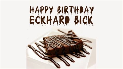 Best Birthday Images For Eckhard Bick Instant Download