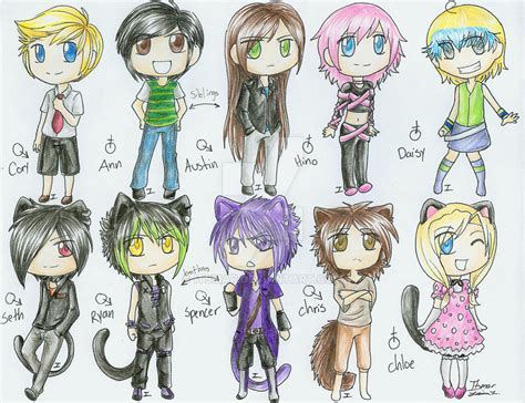 Chibi Characters Page 1 By Itsmar On Deviantart