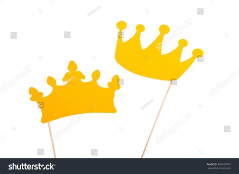 Photo Booth Props Crown Isolated On Stock Photo Shutterstock
