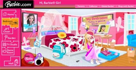 Barbie Website In 2006 Bedroom Childhood Memories 2000 Childhood