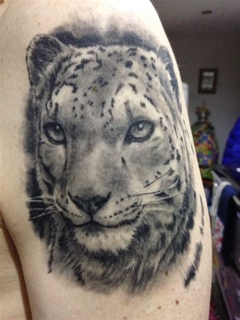 Snow Leopard Tattoo Big Cat Tattoo Cat Tattoo Leopard Tattoos