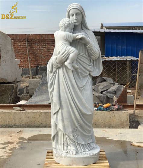 Mary Holding Baby Jesus Dandz Custom Made Religious Statues
