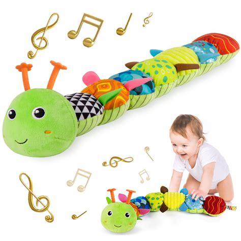 Sumobaby Infant Baby Musical Stuffed Animal Activity Soft Toys With