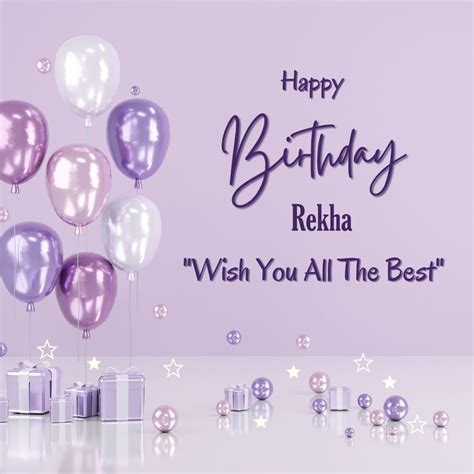 100 hd happy birthday rekha cake images and shayari