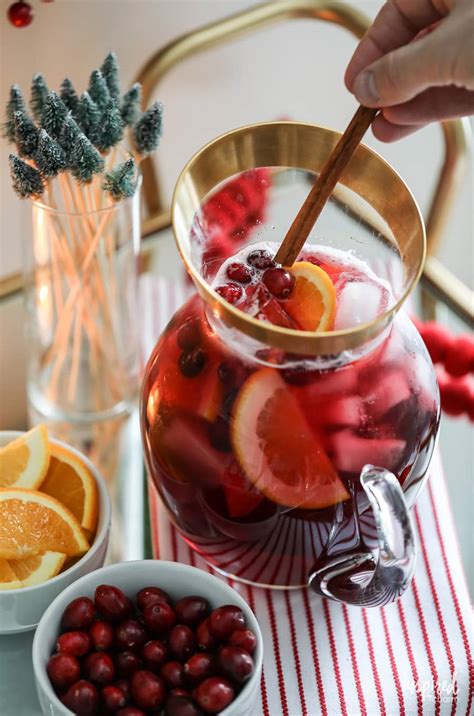 Non Alcoholic Sangria For Christmas Easy And Tasty Recipe