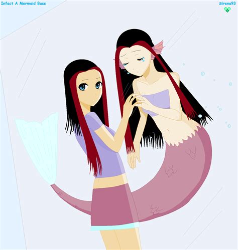 Mermaid And Human By Mew Ino On Deviantart