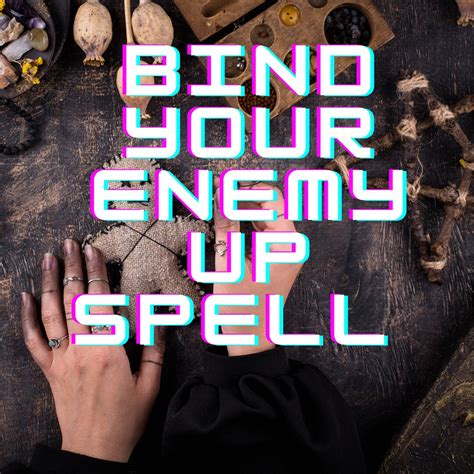 Binding Spell Bind Your Enemy Banish Evil Stop Psychic Etsy