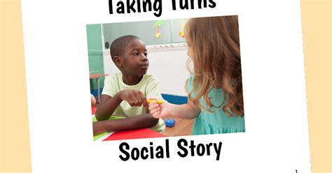 Taking Turns Social Story And Next Comes L Hyperlexia Resources