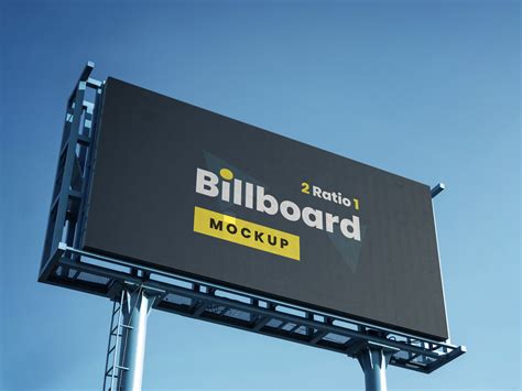 Advertisement Outdoor Billboard Mockup - Smashmockup