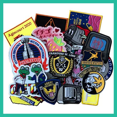 Custom Embroidered Patches No Minimum Embroidery Patches