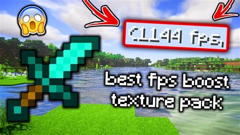 Best Minecraft Fps Boost Texture Pack Resource Pack No Lag High