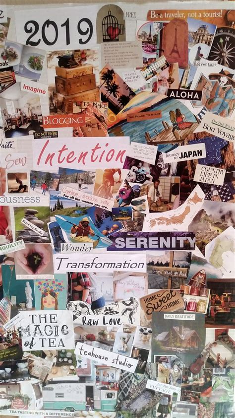 Vision For 2019 Vision Board Diy Vision Board Examples Vision Collage