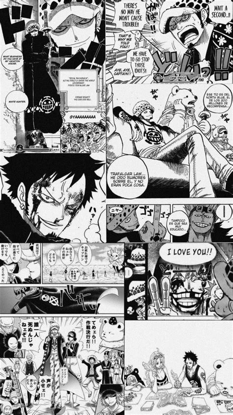 Trafalgar Law One Piece Manga One Piece Drawing One Piece Anime