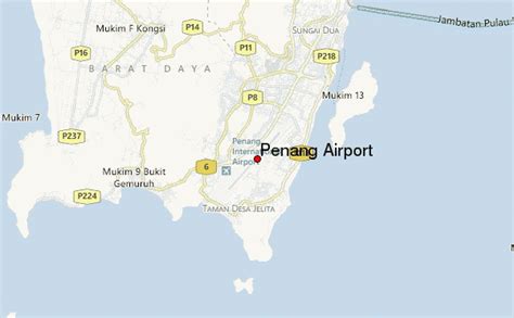 Penang International Airport Location Guide