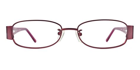 Janniey Oval Eyeglasses In Purple Sllac
