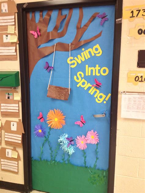 Spring Classroom Door Spring Door Decoration Door Decorations Classroom