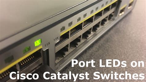 Port LEDs On Cisco Catalyst Switches YouTube