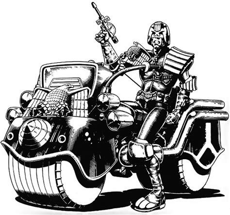 Judge Dredd 2000 AD Comics Character Profile Judge Dredd 2000ad