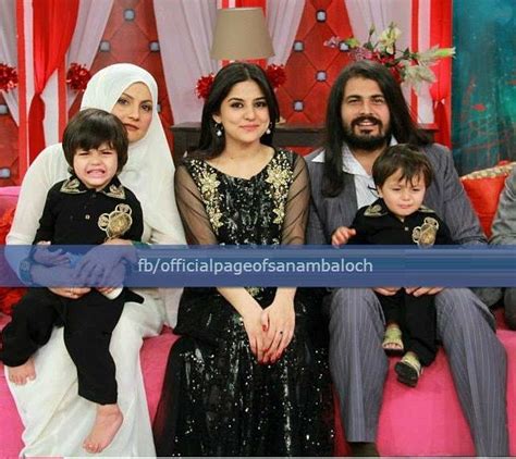 Lovely Photos Of Actor Babrak Shah With His Wife And Children