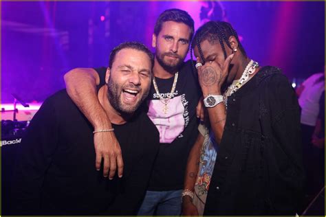 Travis Scott Parties With Scott Disick In Miami After Kylie Jenner