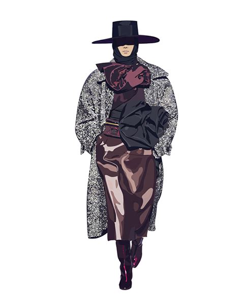 Adobe Illustrator Fashion Illustrations On Scad Portfolios