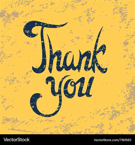 Thank You Background Royalty Free Vector Image