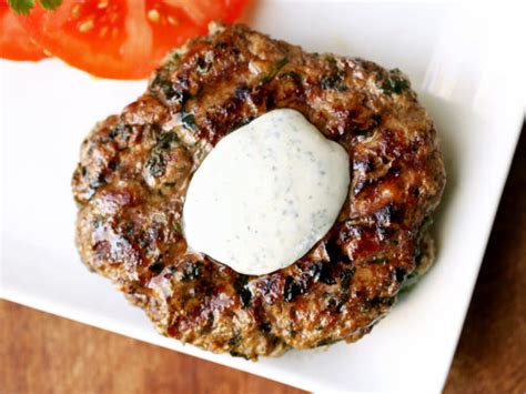 Lamb Burgers With Yogurt Sauce Healthy Recipes Blog